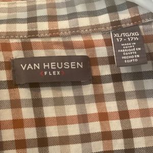 VAN HEUSEN Mens Flex Long Sleeve Dress Shirt